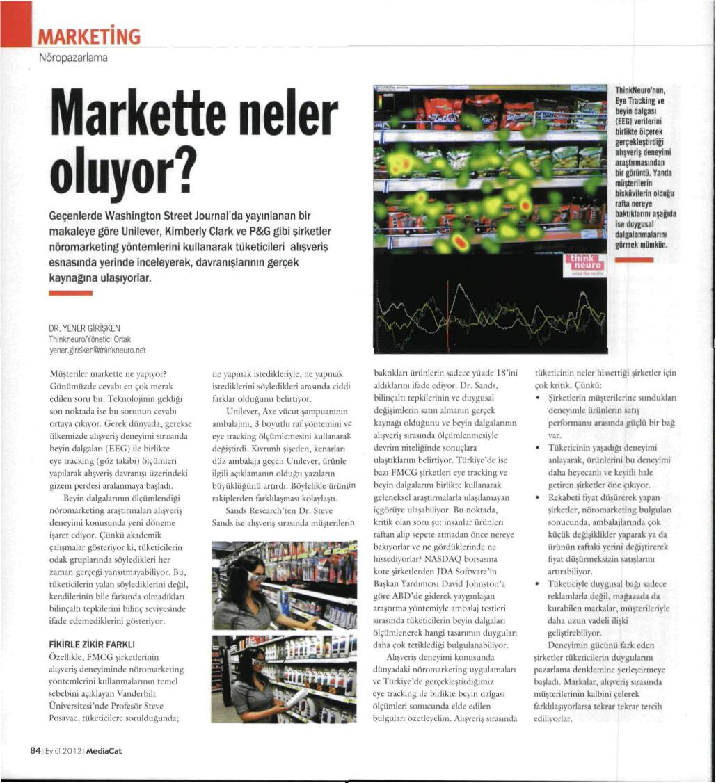 EEG Ve Eye Tracking Analiz | Thinkneuro